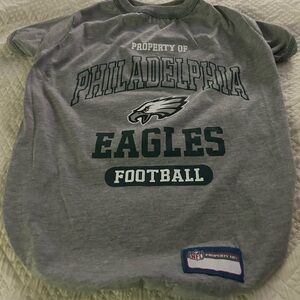 Philadelphia Eagles dog shirt. Size Large